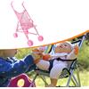 Passeggino per bambole, giocattolo educativo portatile per bambini dai 3