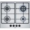 Bosch PGH6B5B60 - Piano cottura a gas con manopole frontali, Acciaio inox