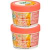 Garnier Fructis Hair Food Ananas Maschera Triplo Uso Lunghezze Luminose Maschera Balsamo e Trattamento per Capelli Lunghi e Spenti con Nutrimenti Attivi - 2 barattoli da 390 ml