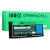 Green Cell® Extended Serie FV993 R7PND X57F1 Batteria per Portatile Dell Precision M4600 M4700 M4800 M6600 M6700 M6800 (9 Pile 6600mAh 11.1V Nero)