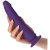 TOYZ4LOVERS Dildo Realistico Bendy Rod Purple 18 cm