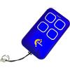 ALIRANTA Trasmettitore manuale per porta del garage compatibile con SOMMER SOMloq2 4019V000, 4019V001, 4019V003, 4019V021, TX55-868-4, TX40-868-4, telecomando di ricambio con batteria e istruzioni, colore: blu