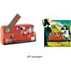 Puzzle silhoutte Djeco, 69 i pompieri