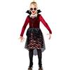 amscan - Costume da vampira di mezzanotte per bambine, età: 3-12 anni
