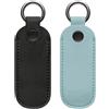 Jingyash 2 custodie in pelle PU per chiavette USB, custodia protettiva per chiavetta USB con portachiavi, custodia portatile da viaggio per chiavetta USB, custodia per il trasporto, contiene 1 chiavetta USB