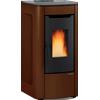 Nordica Extraflame Stufa A Pellet La Nordica Extraflame Modello SABRY 5.0 Da 7 kW Colore Bronzo