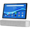 Lenovo Smart Tab M10 FHD Plus Amazon Alexa Gen2 | 2 GB | 32 GB | 4G | con altoparlante | Platinum gray