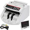 VEVOR BuoQua Conta Banconote Denaro Contatore Con Display LED Contabanconote Professionale Con Rivelatore di Banconote False, UV/MG, 1000 banconote/minuto, Conta SOLO Numero di Fogli