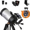 Celestron 22462 StarSense Explorer DX 5" Telescopio Schmidt-Cassegrain compatibile con app per smartphone Funziona con l'app StarSense - Compatibile con iOS/Android