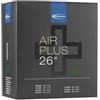 Schwalbe Air Plus, Camera d'Aria per Bicicletta. Unisex Adulto, Nero, Taglia Unica