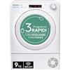 Candy Smart Pro Asciugatrice 9 Kg a Pompa di Calore, Libera Installazione, Classe A++, Connessione Wi-Fi + BLE, Controllo da App, Snap & Dry, 59,6 x 58,5 x 85 cm, Bianca - CSOE H9A2DE-S