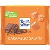 Ritter Sport Caramello Salato, Tavoletta di Cioccolato al Latte con Burro e Caramello Salato Croccante in Pezzi, Cacao 100% Certificato Sostenibile, 100 g