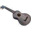 Mahalo Ukulele Soprano Smoke Haze Antracite Custodia Inclusa Island Nuovo