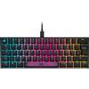 Corsair K65 RGB MINI Tastiera Meccanica 60% CHERRY MX RED Nero Compatibile iCUE