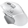 Logitech G502 X Mouse Gaming Wireless Bianco con Sensore HERO 25K e LIGHTSPEED