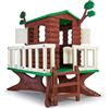 FEBER - House on The Tree, Casetta per bambini da giardino, casetta a forma di albero con cui giocare, con balconcino ideale per bambini dai 3 anni in su Famosa,(800013533)