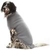 Croci Moscow - Maglioncino dolcevita invernale per cani, giacca cappotto con foro guinzaglio pettorina e elastici zampe, colore Grigio, taglia 55 cm