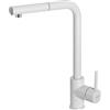 Elleci Miscelatore per lavello da cucina con Doccetta Monocomando Bianco G68 - MGKTRP68