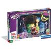 Clementoni - Puzzle per Bambini 104 Pezzi Supercolor, per Bambini 6+ Anni, Illustrazione Disney Inside Out 2, Idea Regalo, Made in Italy, 38x27 cm, 25073