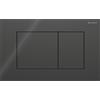 Geberit Placca Geberit Sigma40 Square Vetro Nero Doppio Tasto | 115.629.SJ.1 Vetro Nero