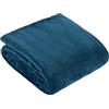 furn. Coperta in pile Harrow - Coperta in flanella leggera morbida e setosa per letto o divano (Mezzanotte - 140x180cm)