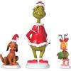 Department 56 Grinch Village Max and Cindy-Lou Who - Statuetta decorativa da 7,0 cm
