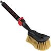 Tom Par Spazzola di Lavaggio ad Acqua I Autolavaggio con Collegamento all'Acqua I Sgancio rapido per l'acqua I Setole morbide, Fini e Delicate I Impugnatura Comoda I Coche | Lunghezza: 54 cm I Rosso
