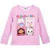 La casa delle bambole di Gabby - Maglia lunga in cotone per bambina
