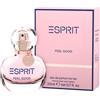 ESPRIT FEEL GOOD for her - Profumo da donna, 20 ml, con mela, gelsomino, viola e muschio, per ogni età, profumo da donna, floreale e fruttato con note calde e note