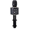 Lenco Microfono Karaoke Bluetooth altoparlante ed effetti di illuminazione musicale