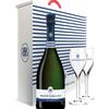Champagne Besserat de Bellefon - Bleu Brut - in Cofanetto Regalo 2 Flute