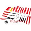 SIXTOL Mechanic Trim Set 19 | Set 19 Pezzi per la rimozione di Rivestimenti e componenti Interni Auto | con Custodia con Cerniera