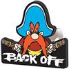 Plasticolor Yosemite Sam Back Off Hitch Cover