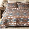 CARSTENS, INC. Set copripiumino, poliestere, Wrangler Checotah, Full/Queen