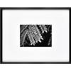 MCS Master & Co. Foundry - Cornice da parete in metallo, 28 x 35,6 cm, con passepartout, 12,7 x 17,8 cm, colore: nero