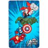 Avengers Marvel Avengers - Coperta plaid in pile 100x150cm