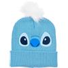 Stitch Disney Stitch - Cappello invernale con pompon per bambini