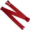 Aerzetix - Set di 6 Cerniere Lampo a Spirale N°5 75cm separabili con cursore Decorativo per Cucito Artigianato Abbigliamento Borse | in Metallo Nylon Poliestere | Colore Rosso