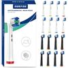 SURFOU 16 Stück Aufsteckbürsten Kompatibel mit Aufsätze Oral B Zahnbürste, Zahnbürsten Aufsatz für Oralb, Zahnbürstenaufsatz Zahnbürstenköpfe, Aufsteckbürste Elektrische Ersatzbürzbürste ürsten