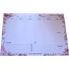 KEKA Planner settimanale A3, 52 fogli per 52 settimane, planner senza data, organizzatore settimanale da scrivania, 42 x 29,7 cm, ideale per studenti, avversari, insegnanti