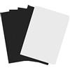 Fafeicy Carta magnetica stampabile A4, 5 pezzi bianca | Superficie opaca inkjet, Flessibile/magnetica, Foto/magneti personalizzati, Artigianato/etichette frigorifero
