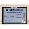 Tuttobatterie PILA ad ARIA DEPOLARIZZATA ALCALINA 9V 120Ah