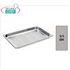 Bacinella gastro-norm 1 1, forata, inox 18 10, Capacit lt.5,1, dim.mm.530 x 325 x 40 h