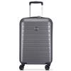 DELSEY PARIS - SEGUR 2.0 - Valigia rigida da cabina 55 cm x 35 cm x 25 cm - 39 L - S - Grigio