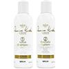 EM2H COSMETICS Premium Keratin Caviar Kit di Lissage Brésilien (Active Shampoo et Revitaliz System) - 150 ml
