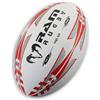Ram Rugby Squad - Palla da allenamento, design Inghilterra, di alta qualità, cucita a mano, impugnatura 3D per un controllo ottimale della palla, senza pompa, taglie 3-5 (5 (adulti)