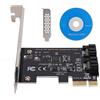 Glomora Scheda PCI-E, PCI Express a 2 Porte Per Scheda di Espansione Controller SATa 3.0 6Gbps SATa
