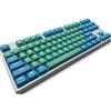 Topwang Keycaps, 87 Tasti PBT Keycaps Tastiera meccanica Keycaps Doppio Backlit Word Trasparente Color Gaming keycaps per US Layout Keyboard for Cherry MX(Vendi solo keycaps) Keycaps
