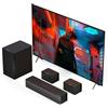 ULTIMEA Sistema Audio Surround 5.1, Soundbar 320 W per Dispositivi TV con Subwoofer e 2 Altoparlanti Posteriori, audio Surround e Bassi Regolabili, Tecnologia BassMax e SurroundX,Poseidon D50