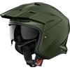 AIROH KOMBAKT MILITARY GREEN MATT Casco Jet Urban